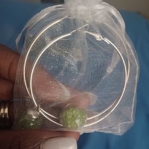 hoop earrings  rings